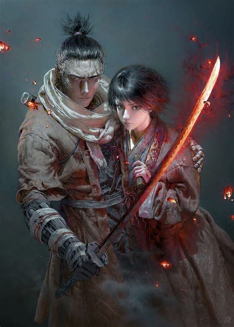 Ruan Jia, artwork, Fantasy Men, sword, fantasy girl, fantasy art ...