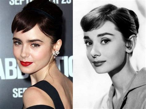 Lily Collins Audrey Hepburn