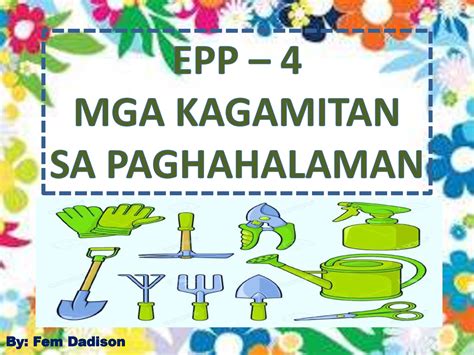 (PDF) MGA KAGAMITAN SA PAGHAHALAMAN - EPP-4 - DOKUMEN.TIPS