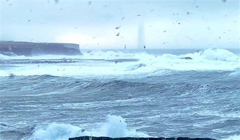 Possible tornado spotted off the coast of Ireland - Offaly Live