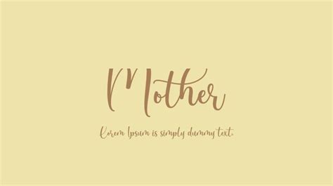 Mother Font Family : Download Free for Desktop & Webfont