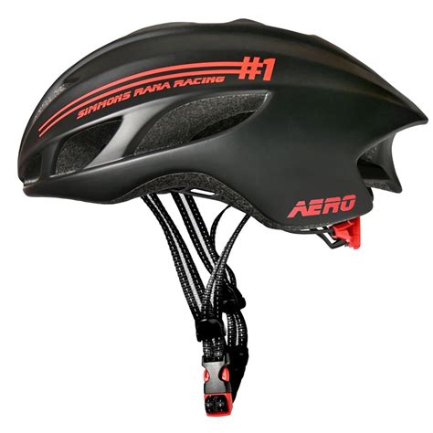 AERO Helmet black – Simmons Racing