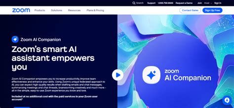 Zoom AI Companion - Zoom's AI Assistant, Smart Collaboration