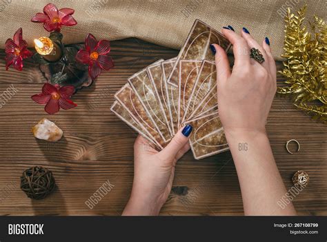 Tarot Cards Hands Image & Photo (Free Trial) | Bigstock