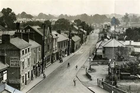 Photo gives bird's eye view of idyllic village life before the war - Leicestershire Live