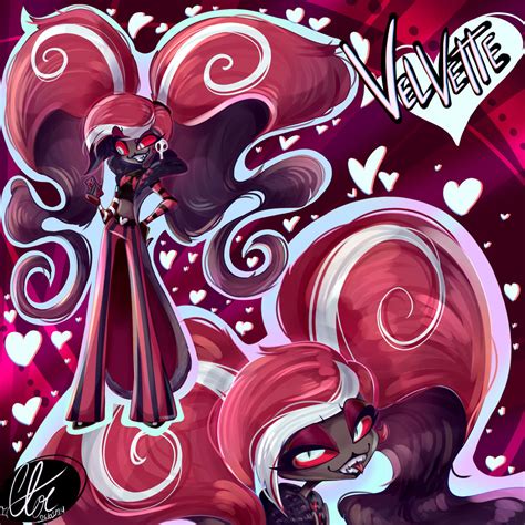 Velvette [Hazbin Hotel Fanart] by CloeRey on DeviantArt