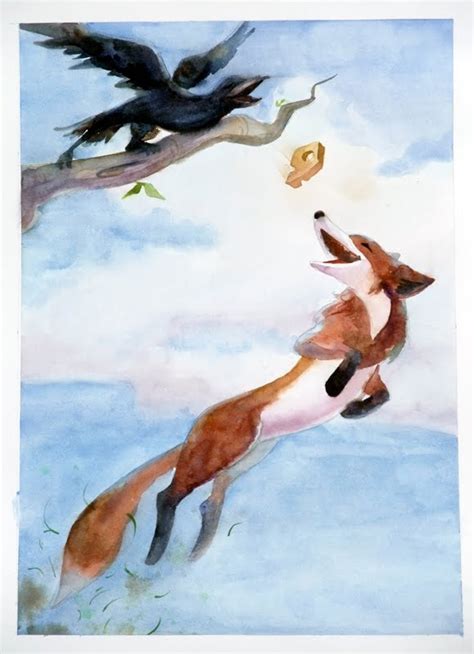 The Fox and The Crow | Great works of art, Fox art, True art