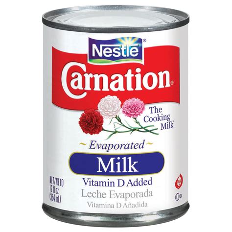 CARNATION Vitamin D Added Evaporated Milk 12 fl. oz. Can, 24 count - Walmart.com - Walmart.com