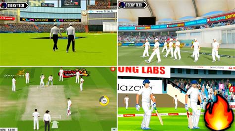 🎉Top-5 Amazing Test Match Cricket Games For Android High Hd Graphics ...