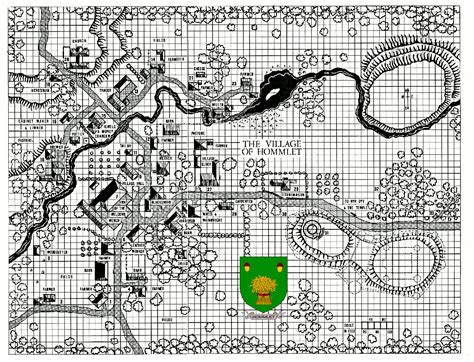 Hommlet map | Greyhawk - Back to the Beginning | Obsidian Portal