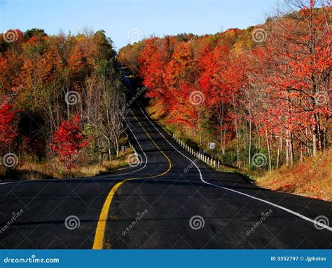 Scenic Route stock image. Image of thanksgiving, september - 3352797