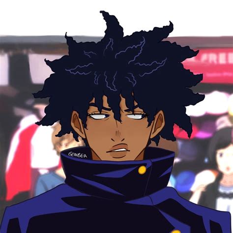 gem ⁎⁺˳ ༚ on Twitter in 2021 | Black anime characters, Black cartoon ...