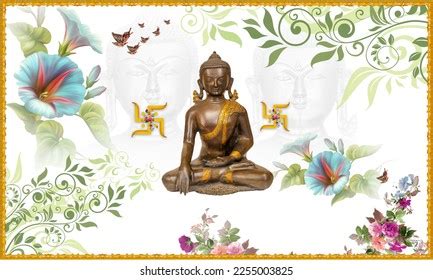 Illustration Jain Mahavir Swami Background Stock Illustration ...