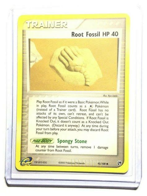 Root Fossil #92 Prices | Pokemon Sandstorm | Pokemon Cards