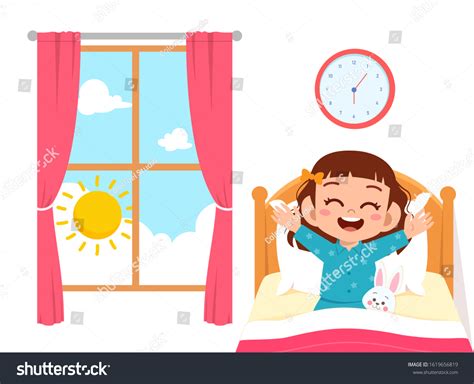 3,363 Girl Waking Cartoon Images, Stock Photos & Vectors | Shutterstock