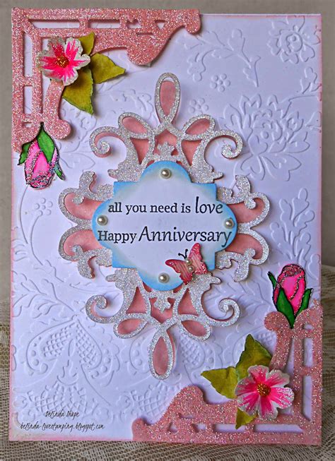 I Love Stamping: Anniversary Card