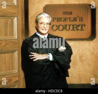 THE PEOPLE'S COURT, Jerry Sheindlin, television, 1997- present Stock Photo - Alamy