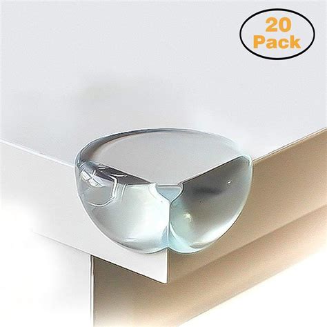 CALISH Safety Corner Protectors Guards (20pcs - Large - Clear) Table ...