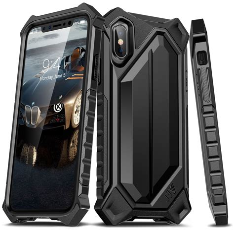 iPhone X Rugged Military Grade Protective Case with Magnetic Car Mount | Elvcases