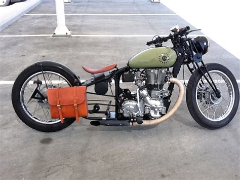 Custom Royal Enfield Bobber - way2speed