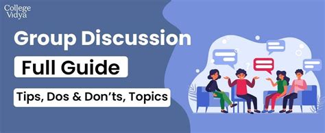 Group Discussion: Top Tips, Dos & Don’ts, Common Topics