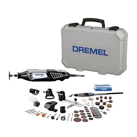 Dremel 4000 Series 120V Corded Rotary Tool Kit with Variable Speed, 50 ...