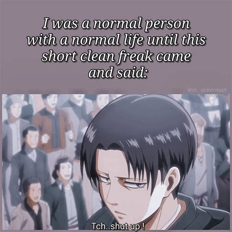 Levi Ackerman ~☆ on Instagram: “》Those were his first words and he already had me with this line ...