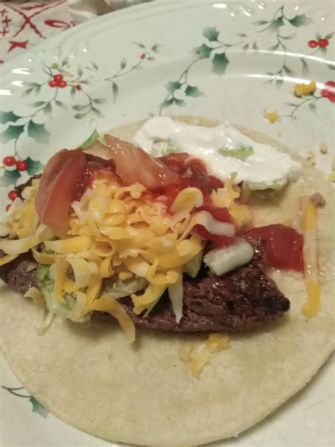 Awesome steak tacos with CORN tortillas : cornTortillas