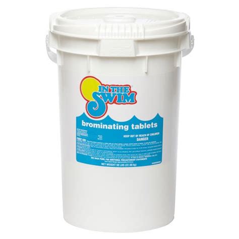 In the Swim Pool Bromine Tablets 50-lbs., C6050 - Ez Hot Tubs