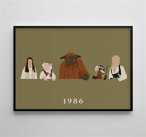 Labyrinth: Movie Poster / Movie Print / Movie Art / Character - Etsy