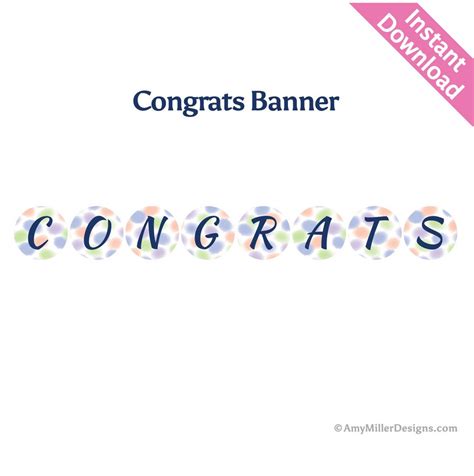 Congrats Banner Congratulations Banner Engagement Banner - Etsy