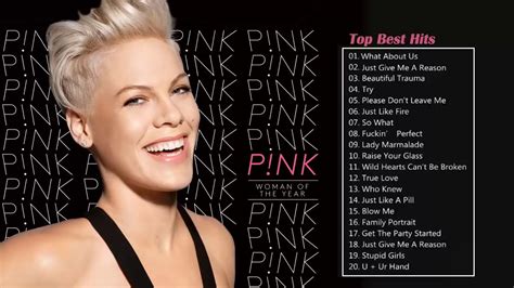 Pink Greatest Hits - The Best of Pink Songs - Pink Top Best Hits - YouTube