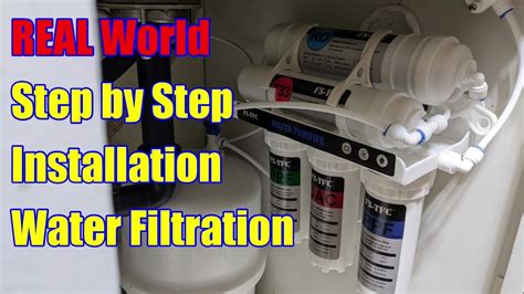 WHY this not THAT - Water filtration system installation Step by Step ...