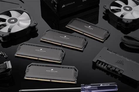 Corsair Shows Off Next-Gen Dominator Platinum RGB DDR5 Memory Kits, Stealthy Black Design