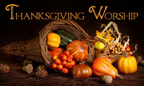 Join us for Thanksgiving Worship — Thursday, 10:00 a.m. at ELC – Evangelical Lutheran Church of ...