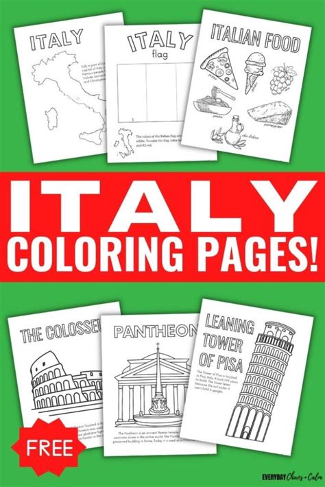 Coloring Pages For Italy Coloring Page Blog | My XXX Hot Girl