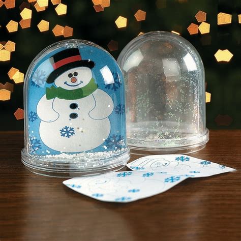 Color Your Own Snowman Snow Globes - Craft Kits - 6 Pieces - Walmart ...