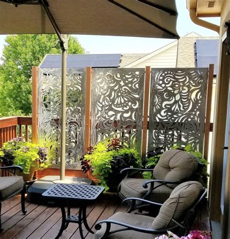 Swirl Privacy Screen - Etsy | Pergola design, Patio pergola, Ombre de pergola