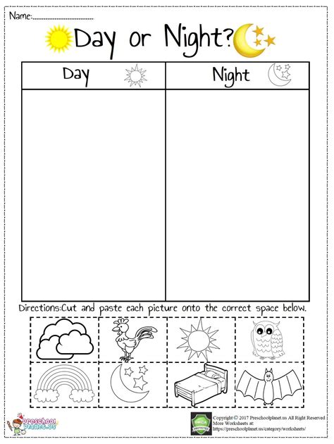 First Day Activities Worksheets