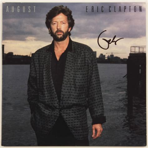 Lot Detail - Eric Clapton Signed "August" Album