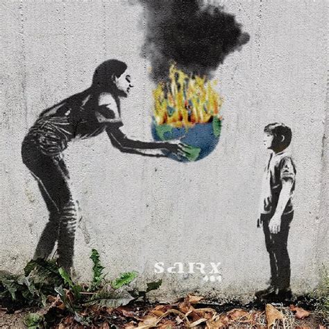 16 Powerful Images: Climate Change Addressed Through Graffiti and Street Art | STREET ART UTOPIA