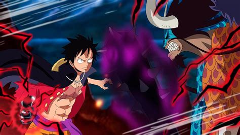 Gallery hình ảnh luffy vs kaido đấu trường bất tận trong One Piece