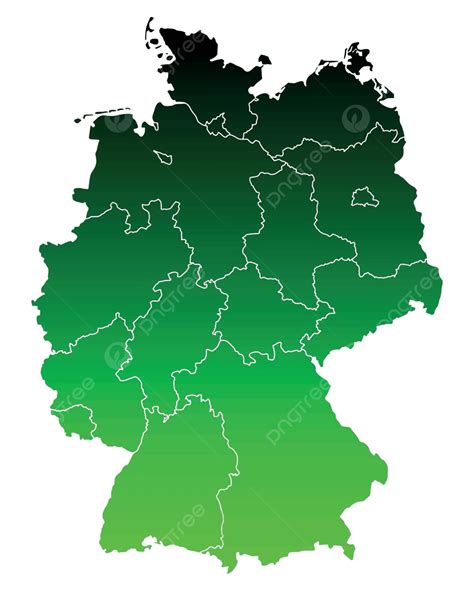 Map Of Germany North Rhine Westphalia Lower Saxony State Vector, North ...