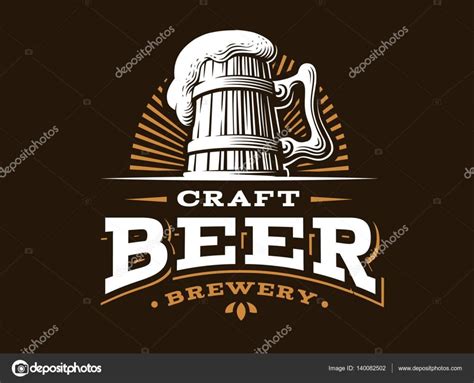 Baixar - Ilustração de logotipo-vetor de cervejas artesanais, design de ...