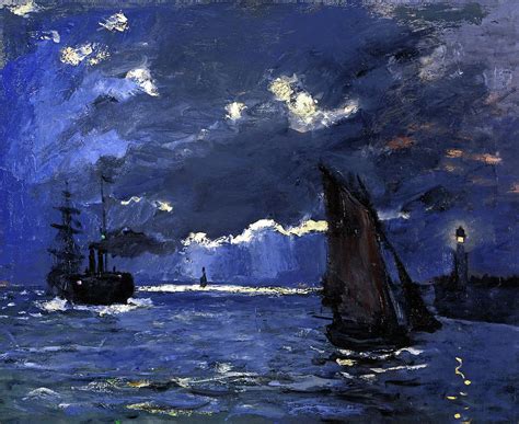 Seascape Painting by Claude Monet - Fine Art America