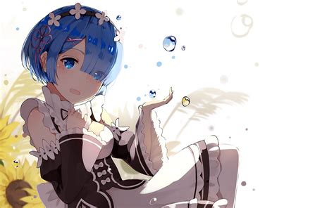 Rem Re Zero Wallpaper For Computer - Live Wallpaper HD | Re zero, Naruto e sasuke desenho, Anime ...