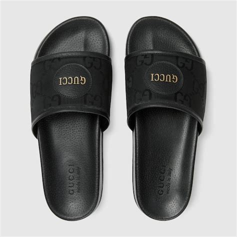 Black Men's Gucci Off The Grid slides | GUCCI® US