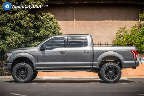 20″ Fuel Wheels D560 Vapor with Matte Black Rims for 2016 Ford F-150 ...