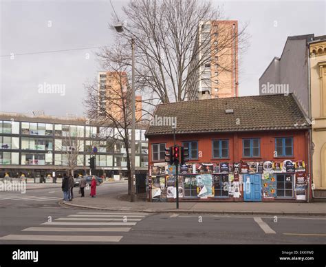 Grønland, Oslo Norway, architecture for different periods, old wooden ...