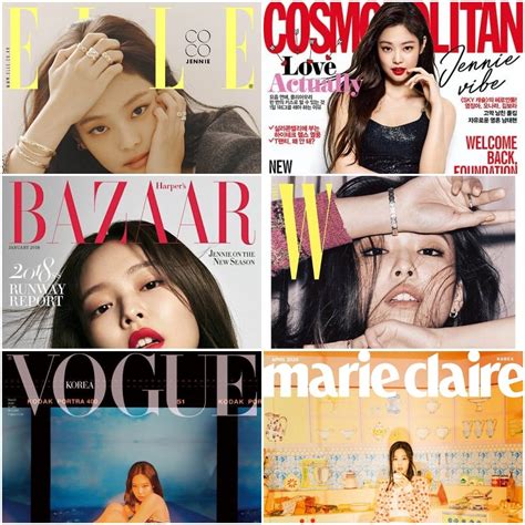 BLACKPINK’s Jennie Becomes The First Star To Grace The Covers Of Korea ...